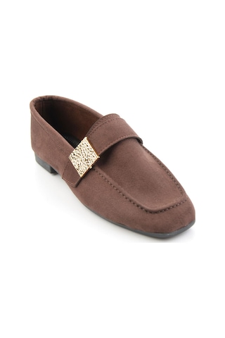 Kahve Kadın Loafer Ayakkabı K01879251472
