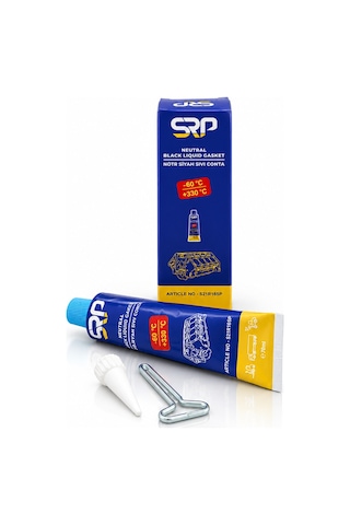 Srp Universal 330C° Sıvı Conta Siyah 70 ML