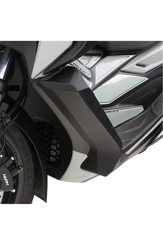 GP Kompozit Honda Forza 250 2021-2025 Uyumlu Alt Bacak Koruma Siyah