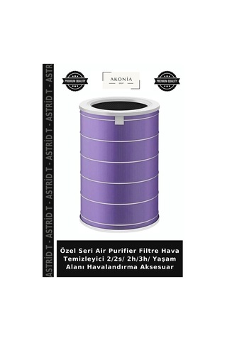 Özel Seri Air Purifier Filtre Hava Temizleyici 2/2s/ 2h/3h/ Yaşam Alanı Havalandırma Aksesuar