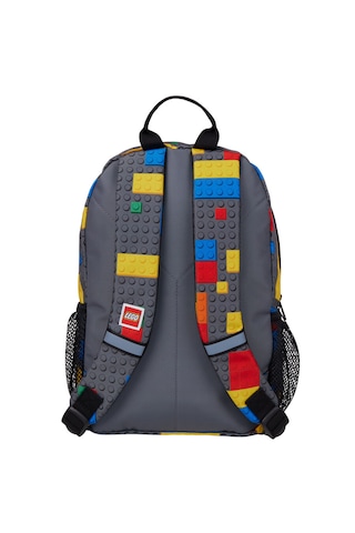 20281-2607 Orta Boy Çocuk Sırt Çantası - Renkli Lego Yapım Parçası