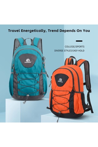 Weikani Açık Havada Yürüyüş Sırt Çantası 20l Su Geçirmez Kamp Mor