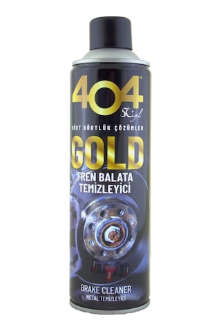 404 Gold Fren Balata Temizleyici Sprey 500 ML 404 Gold Fren Balata Temizleyici Sprey 500 ML