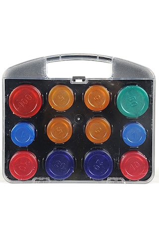 Poker Fişi Çantalı 96 Chip Çip Oyun Seti