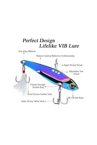 Novahub Gerçekçi Yüzme Hareketleriyle Metal Yemler - Tüm Balık Türleri İçin Tatlı Ve Tuzlu Suya Uygun