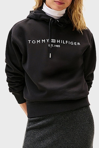 Tommy Hilfiger Bayan Sweat Ww0ww43598 Bds Siyah Siyah