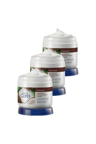 Avon Care Hindistan Cevizi Yağı İçeren Çok Amaçlı Krem 3 x 400 ML