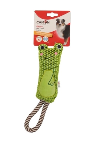 Camon İpli Ve Gıcırtılı Hışırtılı Karışık Hayvan Figürlü Köpek Oyuncağı 30 Cm