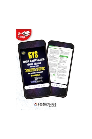2026 Gys Gençlik Ve Spor Bakanlığı Görevde Yükselme Sınavlarına Hazırlık Konu Anlatımlı Soru Bankası Ortak Konular E-kitap