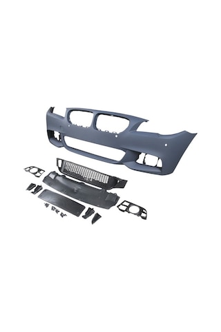 Bmw 5 Serı F10 13/16 Ön Tampon Astarl Sis D.li/ızgralı/plaka Plastik/far.yık.lı/sen.d. Mtech/lcı