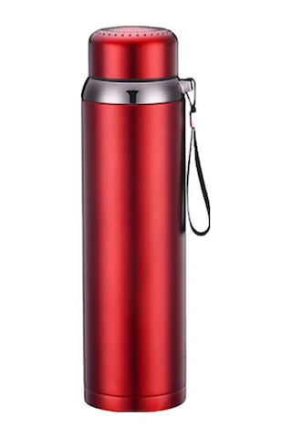 Çelik Sıcak Soğuk Tutan Çay Kahve Su Termosu 800ml-al4038-kırmızı Kırmızı