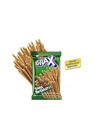 Eti Crax Baharatlı Çubuk Kraker 20 x 50 G