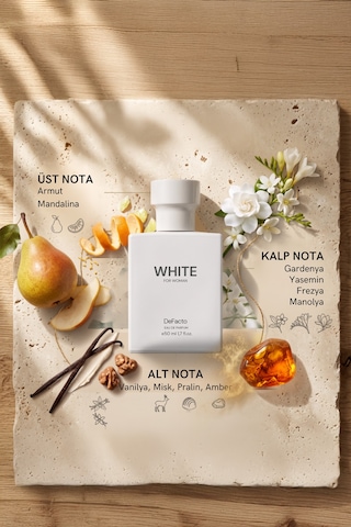 DeFacto Kadın White For Women Çiçeksi-Meyvemsi 50 ml Parfüm L8103AZNSWT1