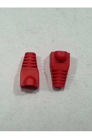 Kırmızı Rj45 Kılıf Kırmız Cat6 Kılıf Kırmızı Cat5 Kılıf 100 Adet