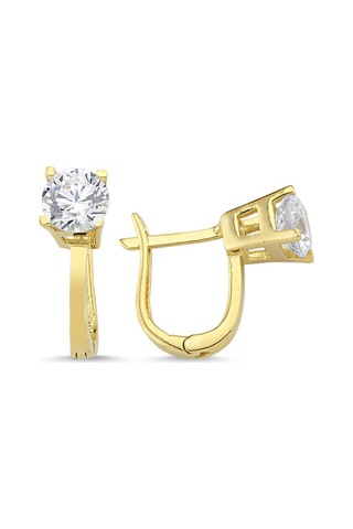 Sembol Gold Sarı Altın Tektaş Set Takım T7886 Renkli