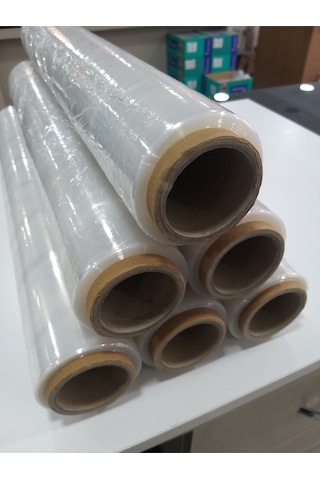 6 Adet Saygın Pack Palet Streç Film 17mikron 50cm 1150gr.