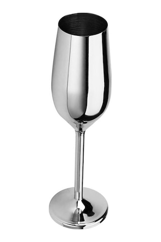 Paslanmaz Çelik 210 Ml. Şampanya Şarap Bardağı Kadeh Cin330by
