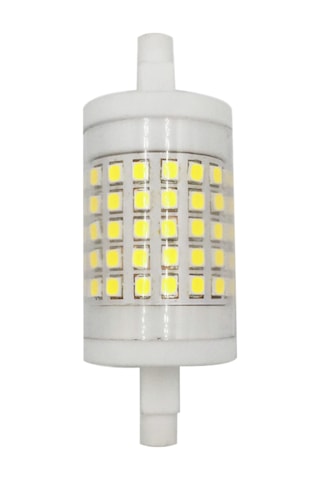 Dianziye R7s Tabanlı 75 Led Mısır Lambası, 220-240v 10w, Sürekli Dimmable, 360 Aydınlatma, Ip42 Su Geçirmez, Beyaz Işık