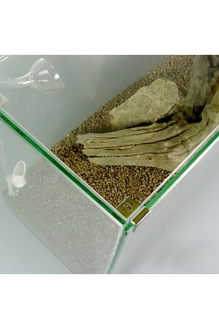 Homyl 4 Adet Paslanmaz Çelik Akvaryum Balık Tankı Cam Kapak