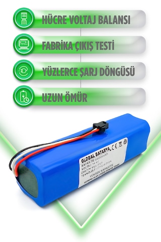 Homend Alex Laser Power 1284h 6400mah Batarya Lityum İyon Pil