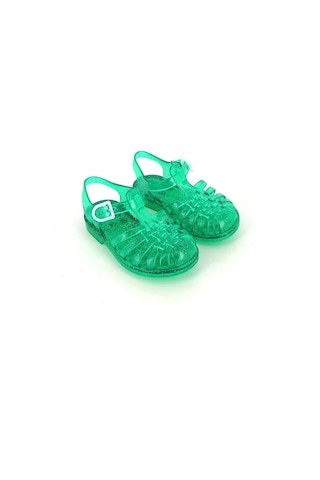 Meduse Sun Vert Paillete - Yeşil Unisex Çocuk Sandalet