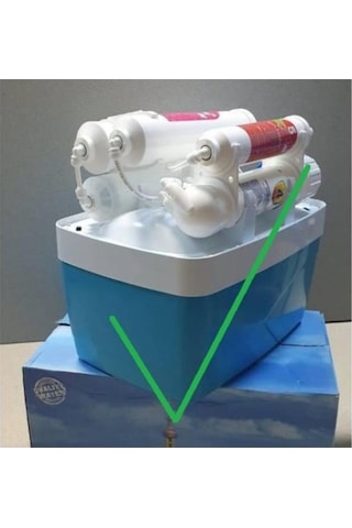 Kapalı Kasa Su Arıtma Cihazları Için Quick Girişli 80 Gpd Membran 5 Aşamalı Filtre Seti