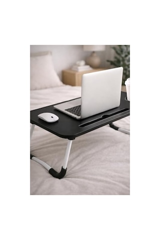 Katlanabilir Laptop Masası, Portatif Ve Pratik Çalışma Alanı Sağlar