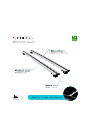 S-dizayn Universal Basic Model Gri Ara Atkı 170 Cm A+ Kalite