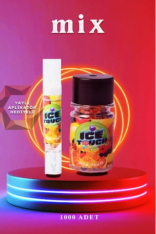 İce Touch Mentol Topu Mix 1000'li + Aplikatör İce Touch Mentol Topu Mix 1000'li + Aplikatör