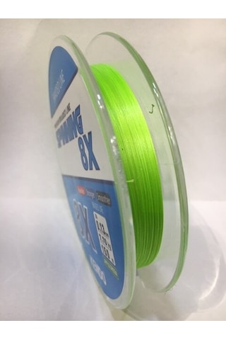 Kendo Premium Braided Line Spinning 8X 0.13Mm 150Mt Apple Green (