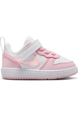 Nike Court Borough Low Recraft Bebek Pembe Beyaz Spor Ayakkabı / Sneaker - Dv5458-105