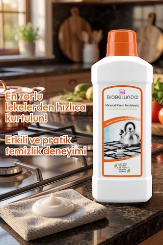 Doğal Mineralli Krem Temizleyici Derinlemesine Leke Çıkarıcı 700 Ml Diğer
