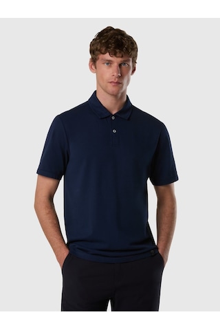 North Sails Kısa Kollu Pamuklu Erkek Polo Yaka T-shirt-33491 Lacivert