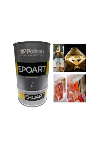 Polisan Epoart Ultra Şeffaf Epoksi Reçine