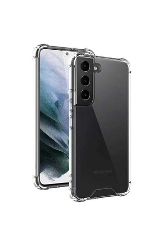Galaxy Uyumlu S22 Plus Uyumlu Tchs Nitro Anti Shock Silikon-renksiz Renksiz