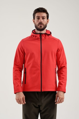 Exuma Erkek Softshell Mont 2311161 657-red