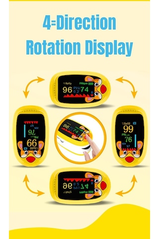 Lichen Oksimetre Testi Ev Parmak Nabız Oksijen Koruması Parmak