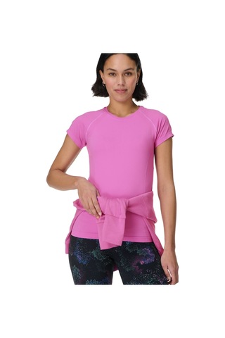 Sweaty Betty Sweaty Betty Athlete Seamless Workout Kadın Koşu Tişört 5104 Çok Renkli