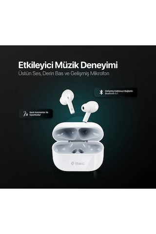Ttec Airbeat Plus Gerçek Kablosuz Tws Bluetooth Kulaklık