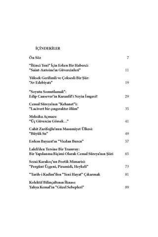 Çağdaş Türk Şiirinde Modernizmin Imgeleri