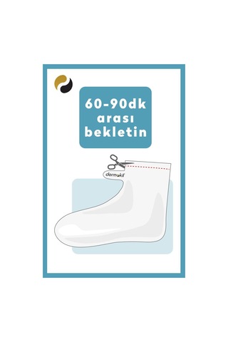 Dermokil Peeling Etkili Soyulabilir Ayak Maskesi 30 ML