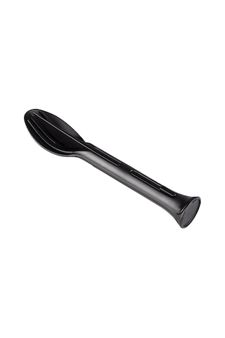 Evolite Combo 3 İn 1 Çatal Kaşık Set Siyah