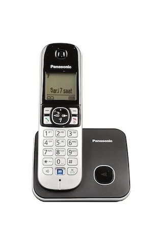 Sh Panasonic Kx-tg6811 Dect Telsiz Telefon Siyah Najmaddin 39591069