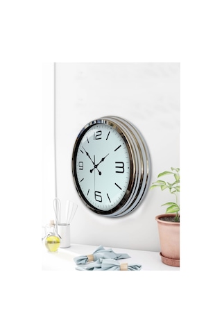 Prestij Krom Metal 40 Cm Duvar Saati Diğer