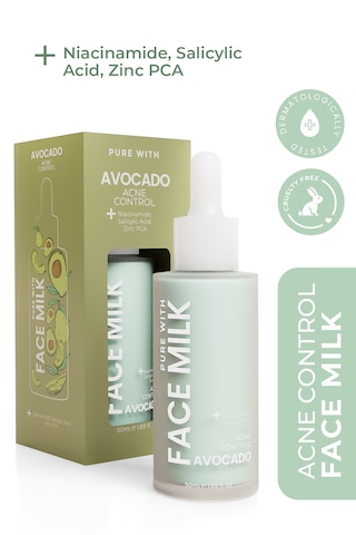Avokado Özlü Akne/leke Karşıtı Onarıcı Yüz Sütü 150 Ml Niacinamide, Salisilik Asit, Zinc