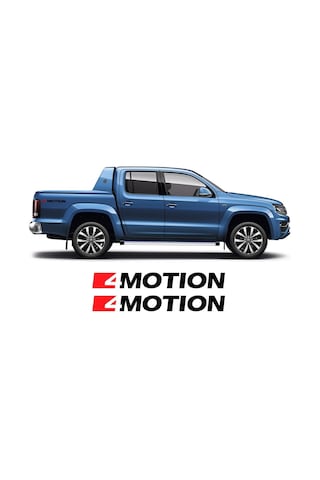 Volkswagen Amarok 4 Motion Yazılı Sticker