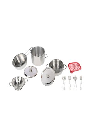 Atf-3815-1a 11 Parça Çelik Tencere Tava Set