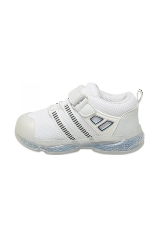 Asics Vicco 346.b24y150 Orante Bebe Işıklı Beyaz Çocuk Spor Ayakkabı Beyaz