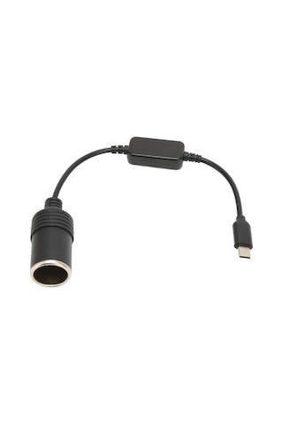 Powermaster Type-c 5volt- 12v 1a Dişi Çakmak Çevirici 30cm Kablolu