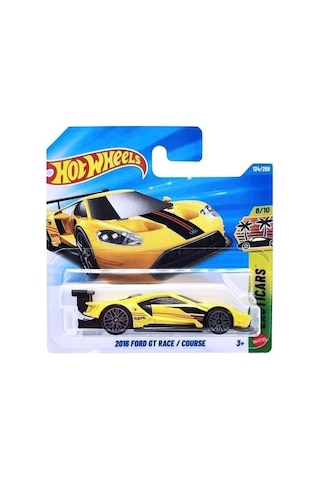 Hot Wheels 2016 Ford Gt Race / Course Oyuncak Araba Çok Renkli